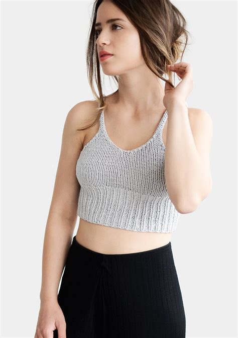 Women's Knit Bralette 